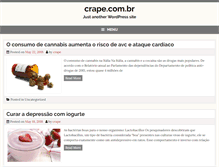 Tablet Screenshot of crape.com.br